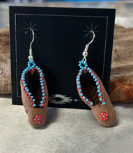 Moccasin  Dangle Earring