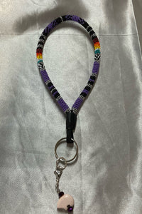 Beaded Wristlet Keychains