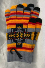 Native Print Winter Gloves