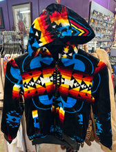 Native Print Kids Hooded Jacket