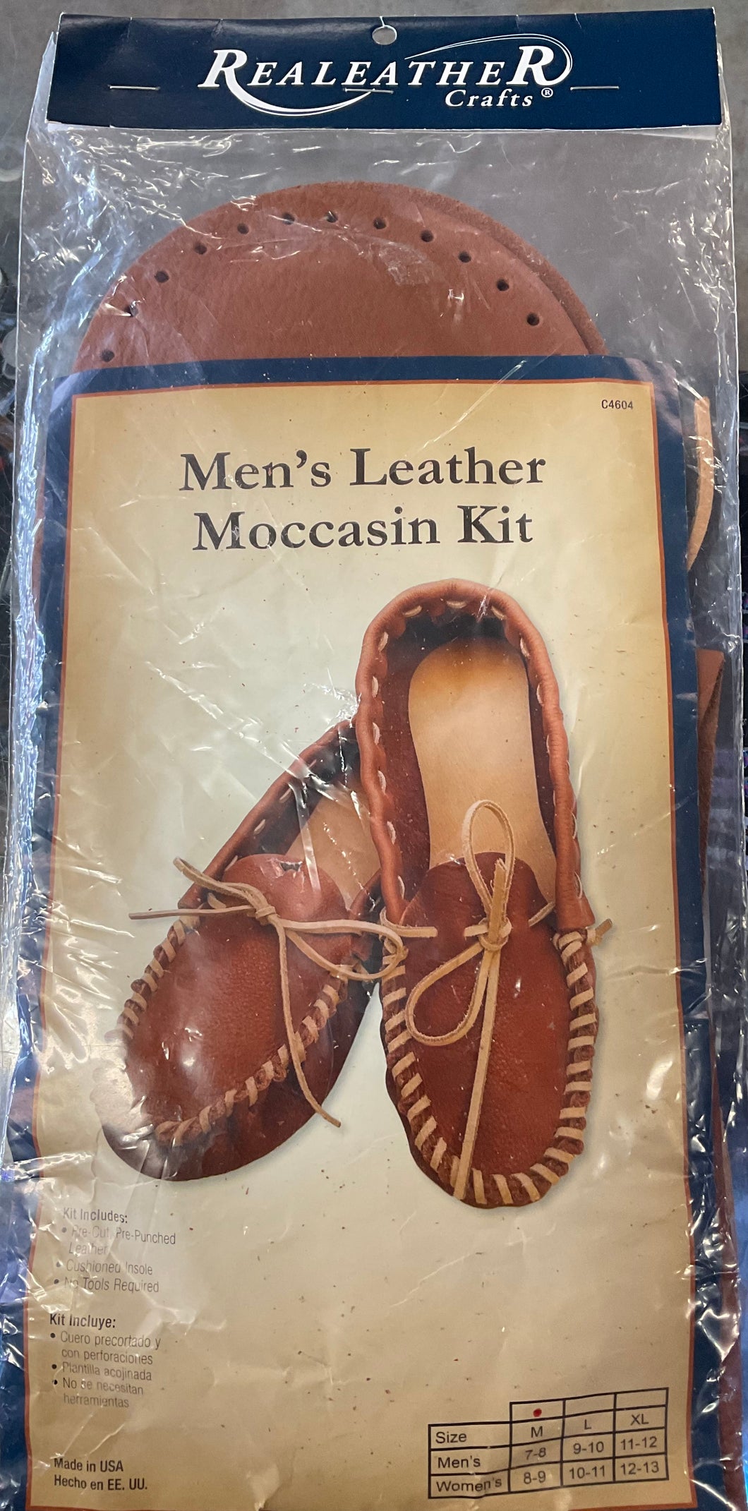 men's moccasin kit