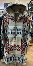 Native Print Hooded Jacket