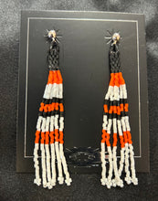 Hex Bead Stud Earrings