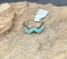 No.8 Turquoise Sterling Silver Rings