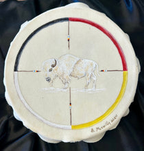 Original Painting on Drum By: Bill McCulley