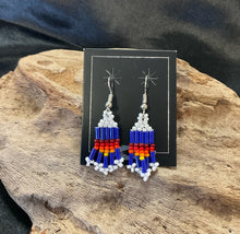 Small Beaded Dangle Earrings