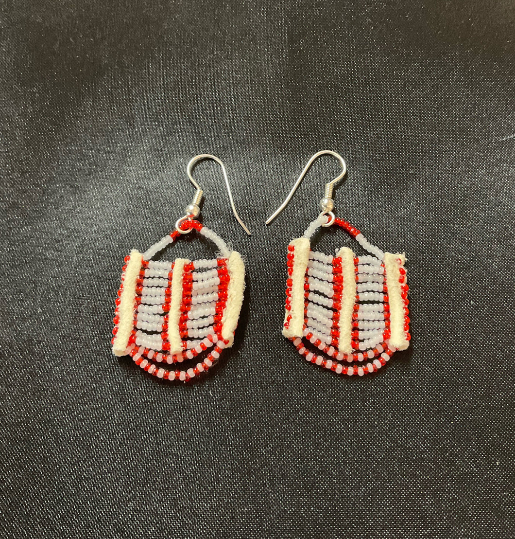 Miniature Breast Plate Earrings