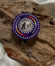 Beaded Badge Reel