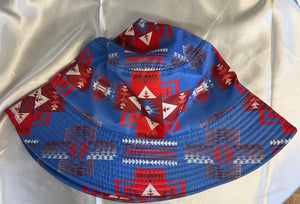 Native Print Bucket Hats
