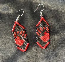 Brick Stitch Dangle Earrings