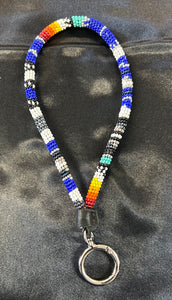 Beaded Wristlet Keychains