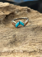Sleeping Beauty Sterling Silver Turquoise Rings