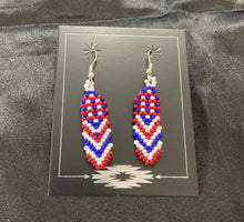 Brick Stitch Dangle Earrings *