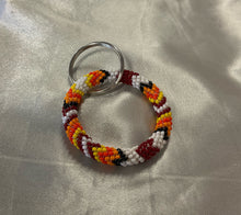 Native Beaded Ring Keychains