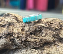 Sterling Silver w/Sleeping Beauty Turquoise Ring Size 6.5