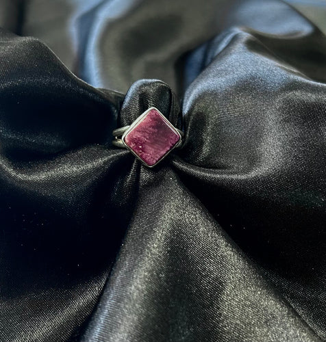 Purple Sterling Silver Rings
