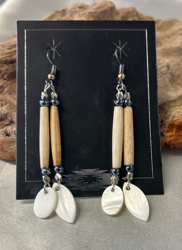 Hairpipe Dangle Earrings