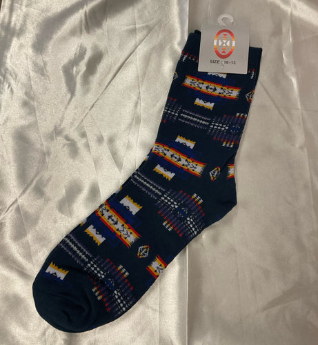 Native Print Socks