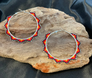 Brick Stitch Earrings