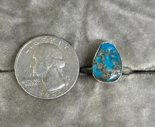 Morenci Turquoise Sterling Silver Ring Sz.7