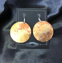 Copper Dangle Earrings w/ Embellishments