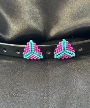 Beaded Small Stud Earrings