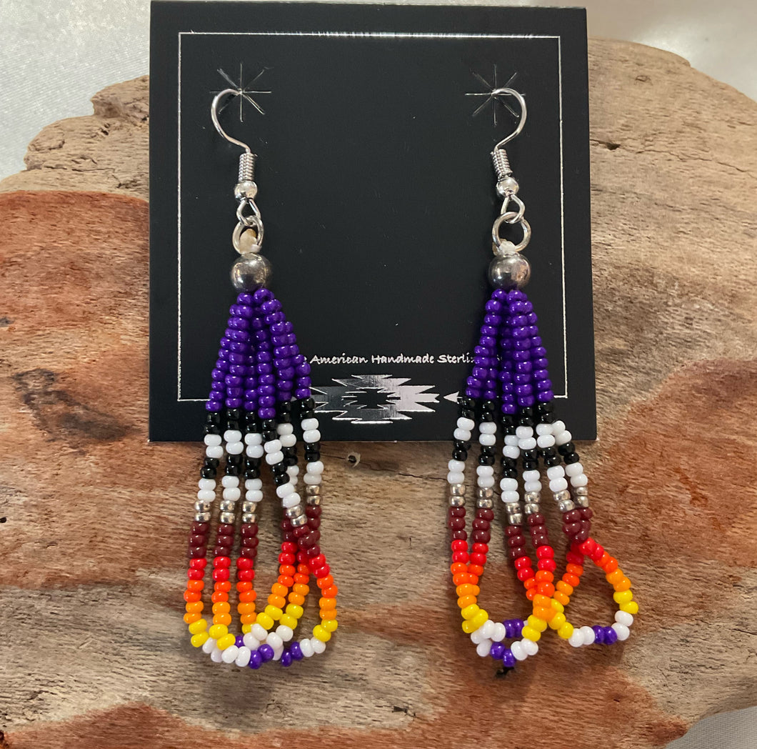 Beaded Dangle Earring