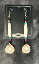 Hairpipe w/ Antler Dangle Earrings 2.75"