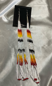 Beaded Dangle Earrings*