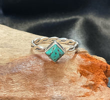Kingman Turquoise Sterling Silver Rings