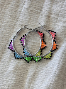 Neon Hoops