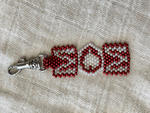 "Mom" Beaded Keychain