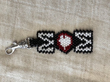 "Mom" Beaded Keychain