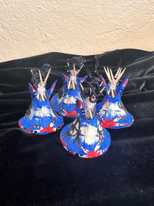 "Tiny Teepee" Nightlights & Rear View Mirror Hangings