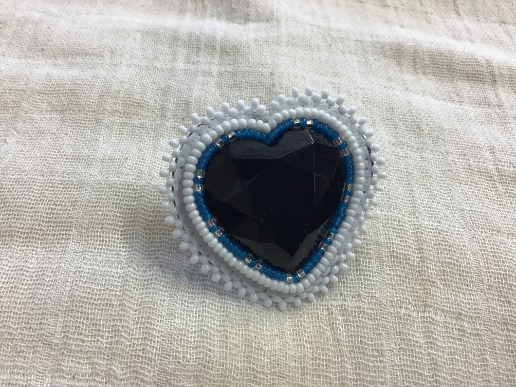 Beaded rings adjustable
