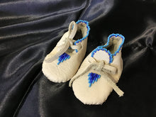 Beaded & Pucker Baby Moccasins