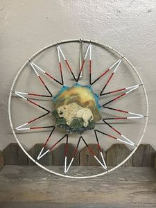 18" Dreamcatcher w/Buffalo