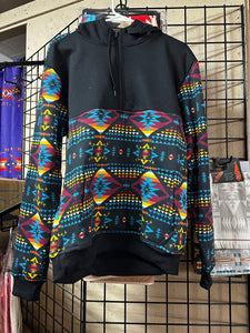 Native Print Hoodies