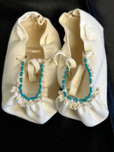 Beaded & Pucker Baby Moccasins