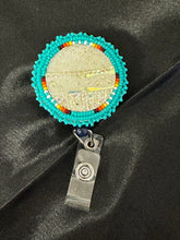 Beaded Badge Reel