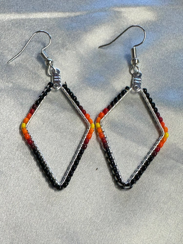 Brick Stitch Earrings