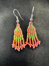 Small Beaded Dangle Earrings