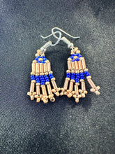 Small Beaded Dangle Earrings