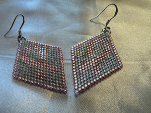 Beaded Brick Stitch Posts & Dangles