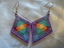 Beaded Brick Stitch Posts & Dangles