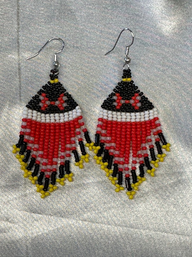 Beaded Dangle Earrings