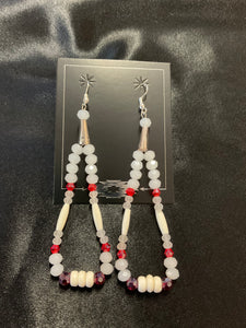 Hairpipe Dangle Earrings