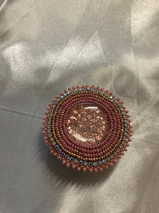 Beaded pop sockets