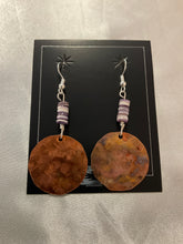 Dangle Earrings w/ Copper & Embellishments