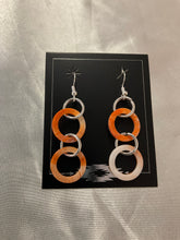 Dangle Earrings w/ Copper & Embellishments